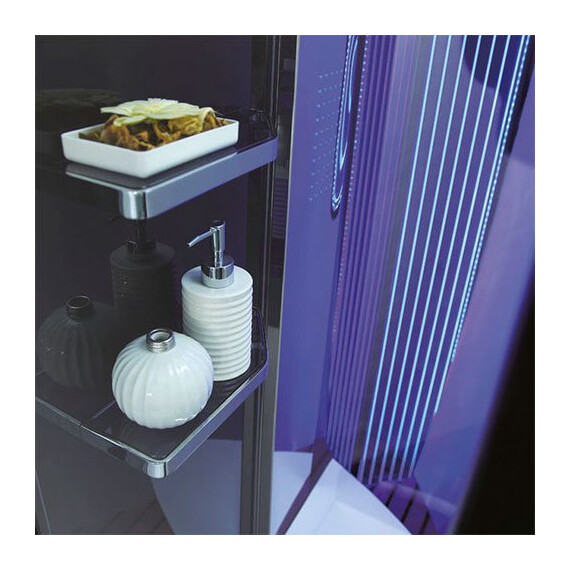 ДУШЕВАЯ КАБИНА С ФУНКЦИЕЙ "РИМСКИЕ ТЕРМЫ" ORANS SR-89106S BLACK