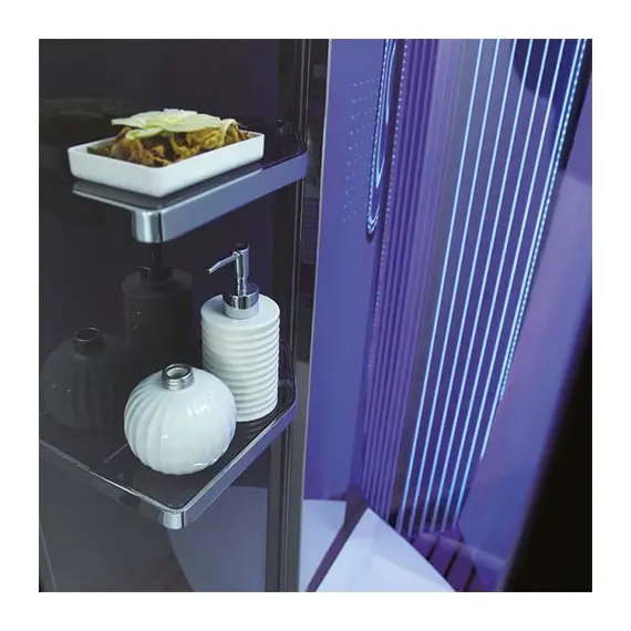 ДУШЕВАЯ КАБИНА С ФУНКЦИЕЙ "РИМСКИЕ ТЕРМЫ" ORANS SR-89106S BLACK