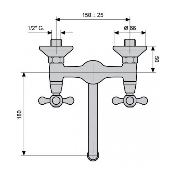 СМЕСИТЕЛЬ ДЛЯ КУХНИ EMMEVI DECO CLASSIC 12005S