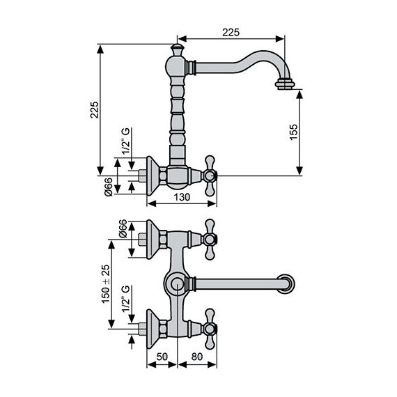 СМЕСИТЕЛЬ ДЛЯ КУХНИ EMMEVI DECO OLD 12645 СМЕСИТЕЛЬ ДЛЯ КУХНИ EMMEVI DECO OLD 12645