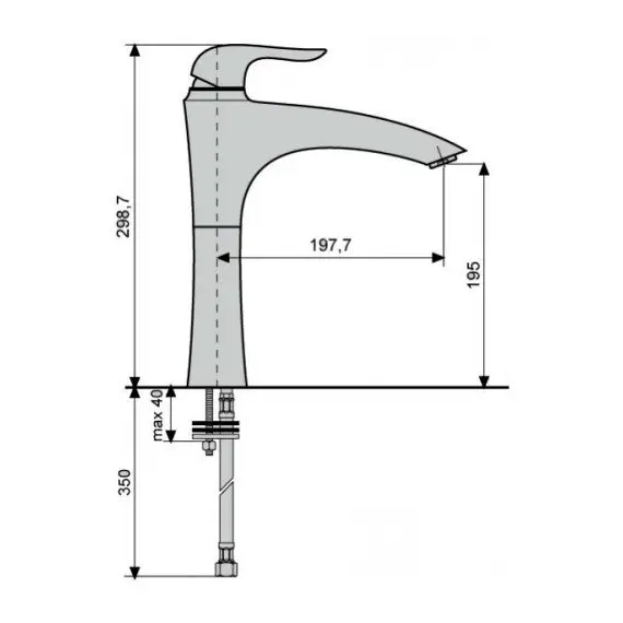 СМЕСИТЕЛЬ ДЛЯ КУХНИ EMMEVI NECO 91097