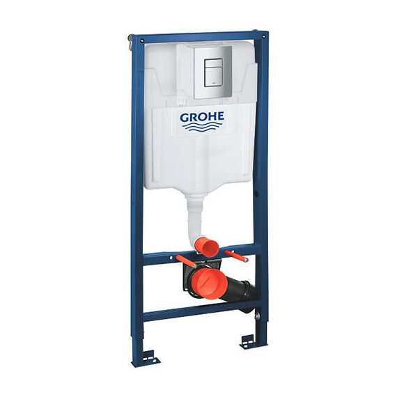 ИНСТАЛЛЯЦИЯ ДЛЯ УНИТАЗА GROHE RAPID SL 3V1 38772001, КЛАВИША СМЫВА ХРОМ