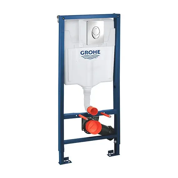 ИНСТАЛЛЯЦИЯ ДЛЯ УНИТАЗА GROHE RAPID SL 3V1 38721001, КЛАВИША СМЫВА ХРОМ