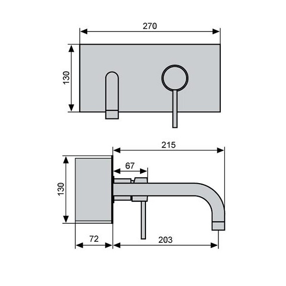 СМЕСИТЕЛЬ ДЛЯ РАКОВИНЫ EMMEVI PIPER 45053 СМЕСИТЕЛЬ ДЛЯ РАКОВИНЫ EMMEVI PIPER 45053