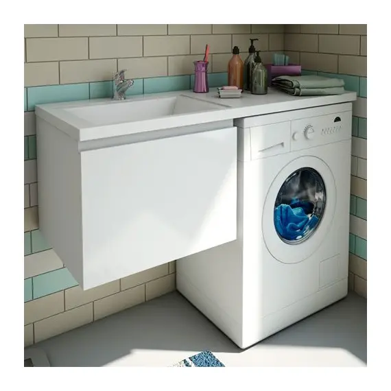 КОМПЛЕКТ МЕБЕЛИ DALLAS LUXE 1200Х482 ЛЕВОСТОРОННИЙ ПОДВЕСНОЙ 1 ЯЩИК (ШХГХВ) 548Х476Х430