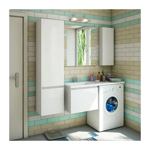 КОМПЛЕКТ МЕБЕЛИ DALLAS LUXE 1200Х482 ЛЕВОСТОРОННИЙ ПОДВЕСНОЙ 1 ЯЩИК (ШХГХВ) 548Х476Х430