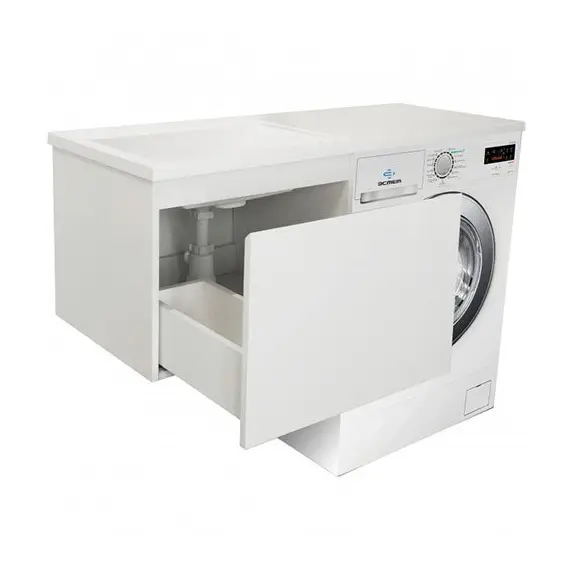 КОМПЛЕКТ МЕБЕЛИ DALLAS LUXE 1200Х482 ЛЕВОСТОРОННИЙ ПОДВЕСНОЙ 1 ЯЩИК (ШХГХВ) 548Х476Х430