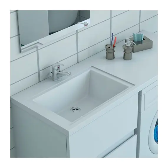 КОМПЛЕКТ МЕБЕЛИ DALLAS LUXE 1200Х482 ЛЕВОСТОРОННИЙ НАПОЛЬНЫЙ 2 ЯЩИКА (ШХГХВ) 548Х476Х860