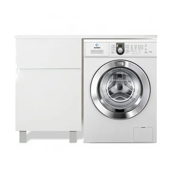 КОМПЛЕКТ МЕБЕЛИ DALLAS LUXE 1100Х482 ЛЕВОСТОРОННИЙ НАПОЛЬНЫЙ 2 ЯЩИКА (ШХГХВ) 448Х476Х860