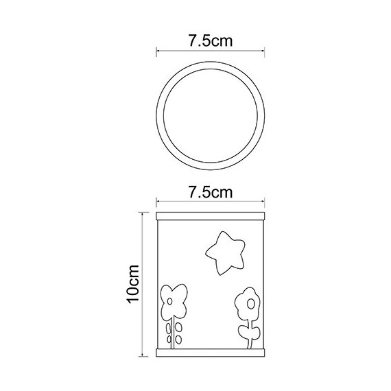 СТАКАН ДЛЯ ЗУБНЫХ ЩЕТОК WASSERKRAFT K-3428
