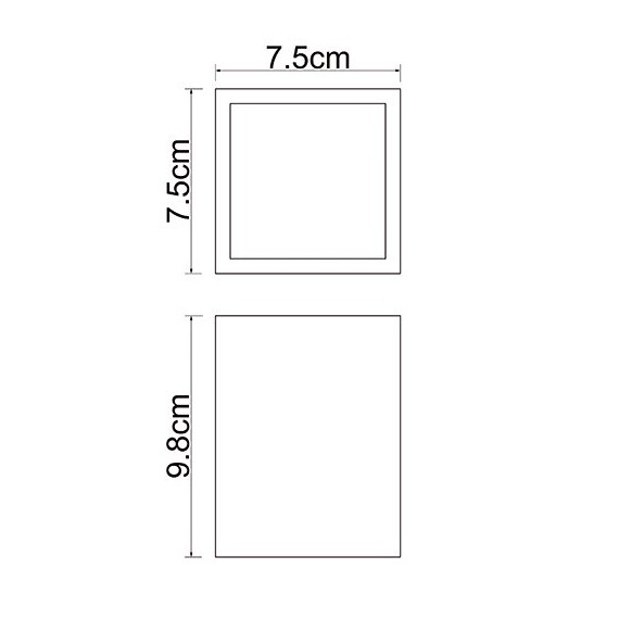 СТАКАН ДЛЯ ЗУБНЫХ ЩЕТОК WASSERKRAFT K-3828