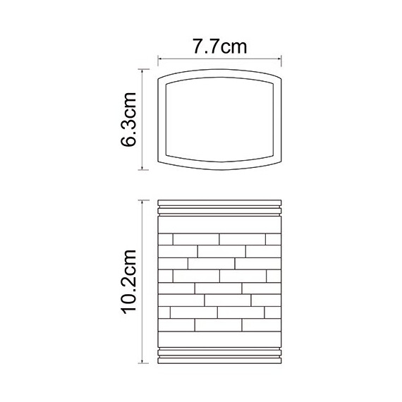 СТАКАН ДЛЯ ЗУБНЫХ ЩЕТОК WASSERKRAFT K-4728