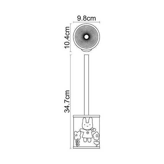ЩЕТКА ДЛЯ УНИТАЗА WASSERKRAFT K-6427 ЩЕТКА ДЛЯ УНИТАЗА WASSERKRAFT K-6427