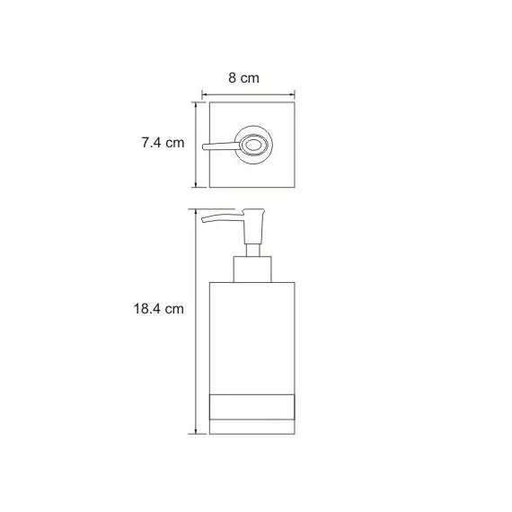 ДОЗАТОР ДЛЯ ЖИДКОГО МЫЛА WASSERKRAFT K-4399