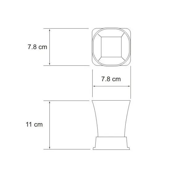 СТАКАН ДЛЯ ЗУБНЫХ ЩЕТОК WASSERKRAFT K-5428