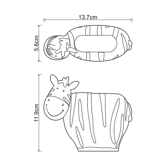 СТАКАН ДЛЯ ЗУБНЫХ ЩЕТОК K-8128A