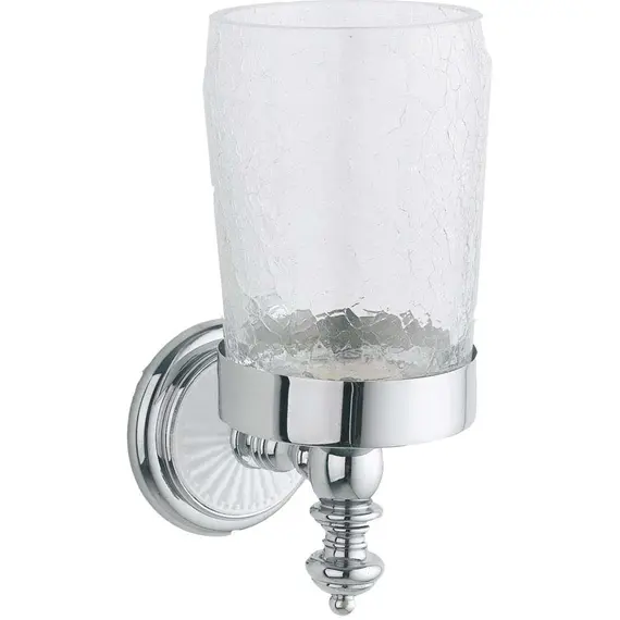 СТАКАН ДЛЯ ЗУБНЫХ ЩЕТОК BOHEME VOGUE BIANCO 10134