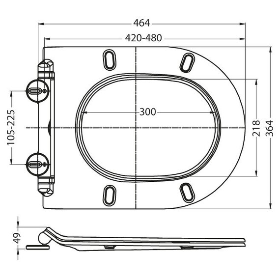 УНИТАЗ-КОМПАКТ БЕЗОБОДКОВЫЙ BELBAGNO FLAY-R