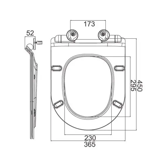 УНИТАЗ-КОМПАКТ БЕЗОБОДКОВЫЙ BELBAGNO ANCONA