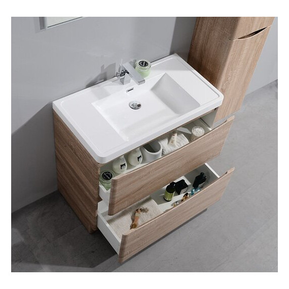 МЕБЕЛЬ ДЛЯ ВАННОЙ BELBAGNO ANCONA-N 90 НАПОЛЬНАЯ