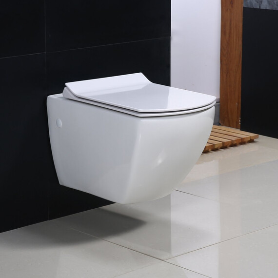 УНИТАЗ ПОДВЕСНОЙ БЕЗОБОДКОВЫЙ BELBAGNO CARINA