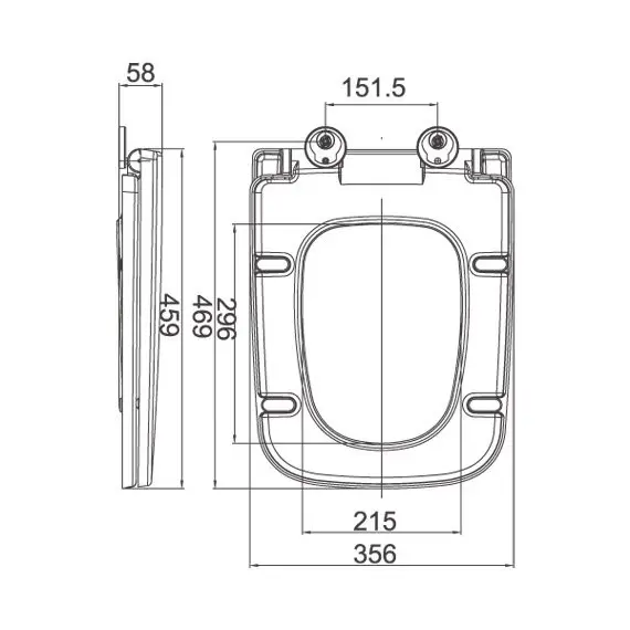 УНИТАЗ-КОМПАКТ БЕЗОБОДКОВЫЙ BELBAGNO ROMANO
