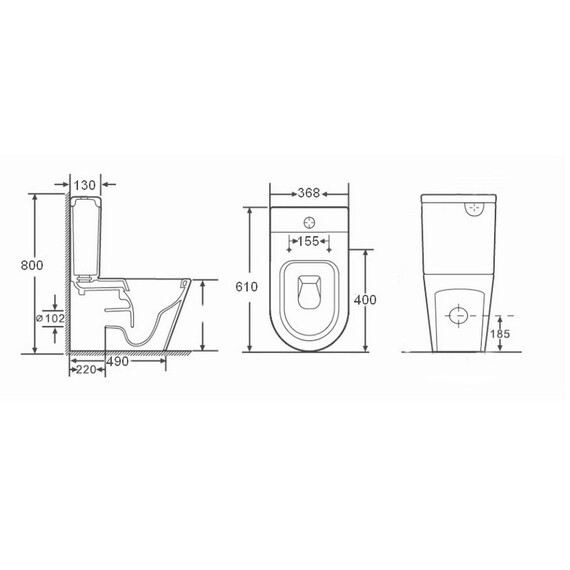 УНИТАЗ-КОМПАКТ НАПОЛЬНЫЙ ORANS WM-9908 УНИТАЗ-КОМПАКТ НАПОЛЬНЫЙ ORANS WM-9908
