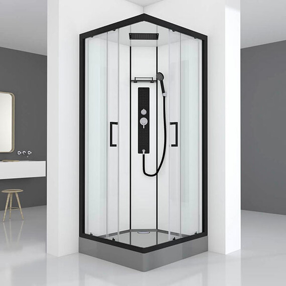 ДУШЕВАЯ КАБИНА BLACK & WHITE GALAXY G8002 90X90X215