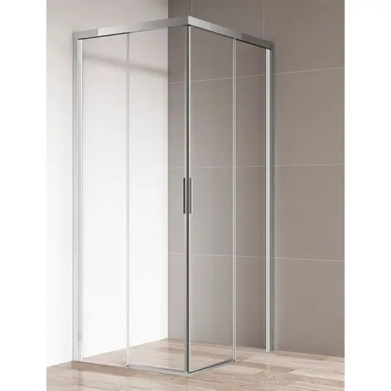 ДУШЕВОЙ УГОЛОК CEZARES COMFORT-A-2-100-C-CR ПРОЗРАЧНОЕ СТЕКЛО