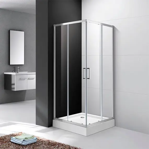 ДУШЕВОЙ УГОЛОК CEZARES MOLVENO-A-2-100-P-CR МАТОВОЕ СТЕКЛО