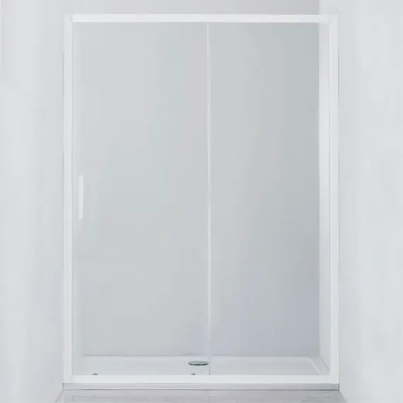 ДУШЕВАЯ ДВЕРЬ CEZARES RELAX-BF-1-140-C-BI ПРОЗРАЧНОЕ СТЕКЛО