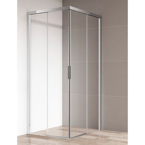 ДУШЕВОЙ УГОЛОК CEZARES COMFORT-A-2-80-C-CR ПРОЗРАЧНОЕ СТЕКЛО