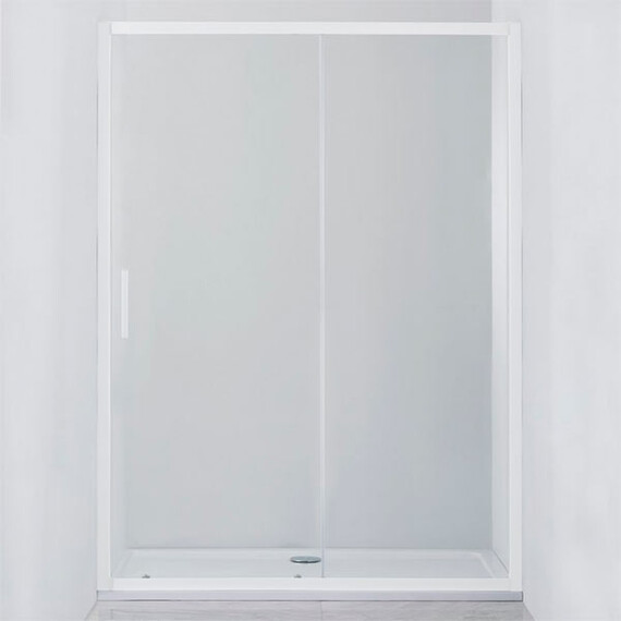 ДУШЕВАЯ ДВЕРЬ CEZARES RELAX-BF-1-140-C-BI ПРОЗРАЧНОЕ СТЕКЛО