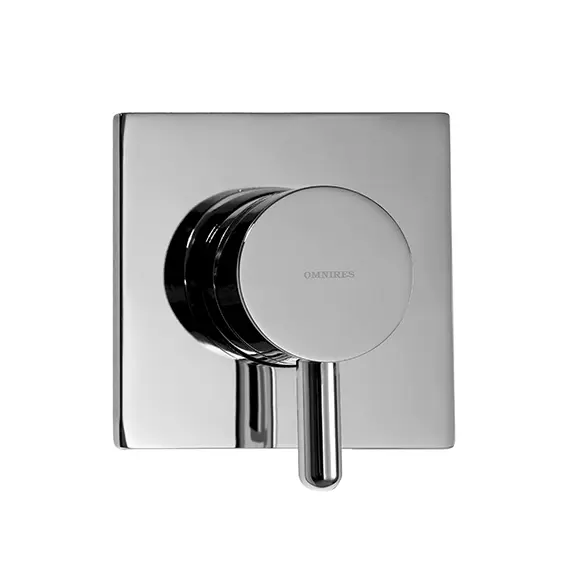 ПЕРЕКЛЮЧАТЕЛЬ СКРЫТОГО МОНТАЖА НА 3 ВЫХОДА (ХРОМ)