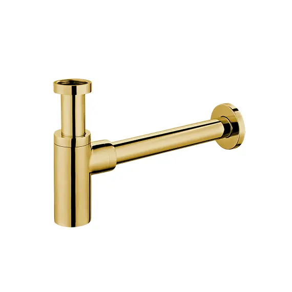СИФОН ДЛЯ УМЫВАЛЬНИКА ДЕКОРАТИВНЫЙ OMNIRES ЗОЛОТО