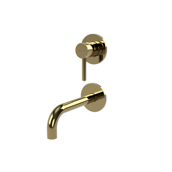 СМЕСИТЕЛЬ ДЛЯ УМЫВАЛЬНИКА СКРЫТОГО МОНТАЖА ВЕРТИКАЛЬНЫЙ OMNIRES Y ЗОЛОТО