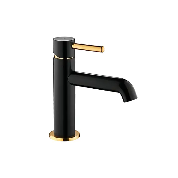 СМЕСИТЕЛЬ ДЛЯ УМЫВАЛЬНИКА OMNIRES Y ЧЕРНЫЙ/ЗОЛОТО