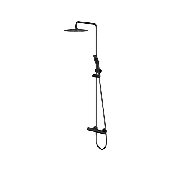 ТЕРМОСТАТИЧЕСКАЯ ДУШЕВАЯ СИСТЕМА НАРУЖНОГО МОНТАЖА J OMNIRES Y ЧЕРНАЯ