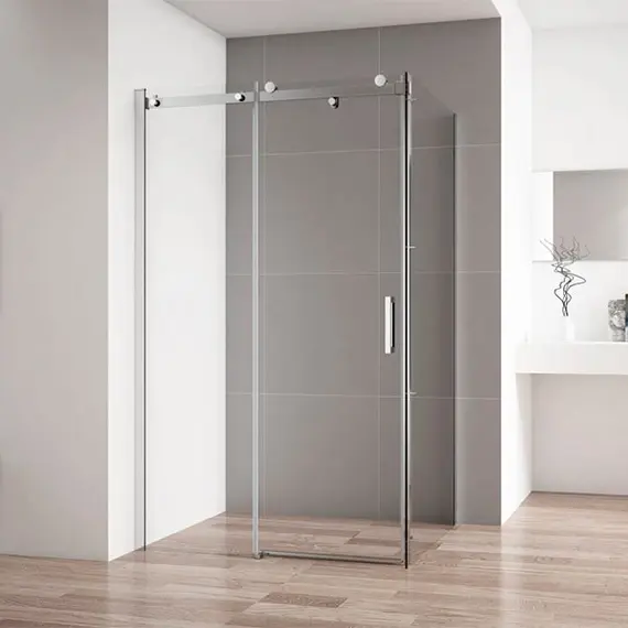 ДУШЕВОЙ УГОЛОК CEZARES STYLUS-SOFT-AH-1-150/100-C-CR ПРОЗРАЧНОЕ СТЕКЛО