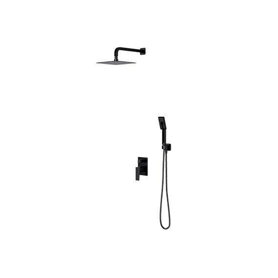 СИСТЕМА ДЛЯ ДУША СКРЫТОГО МОНТАЖА OMNIRES PARMA ЧЕРНАЯ