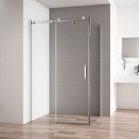 ДУШЕВОЙ УГОЛОК CEZARES STYLUS-SOFT-A-1-100/100-C-CR ПРОЗРАЧНОЕ СТЕКЛО