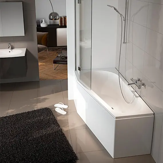 ВАННА АКРИЛОВАЯ RIHO DELTA 160X80 R