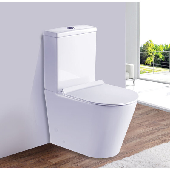 УНИТАЗ-НАПОЛЬНЫЙ ESBANO ALAGON-C БЕЛЫЙ