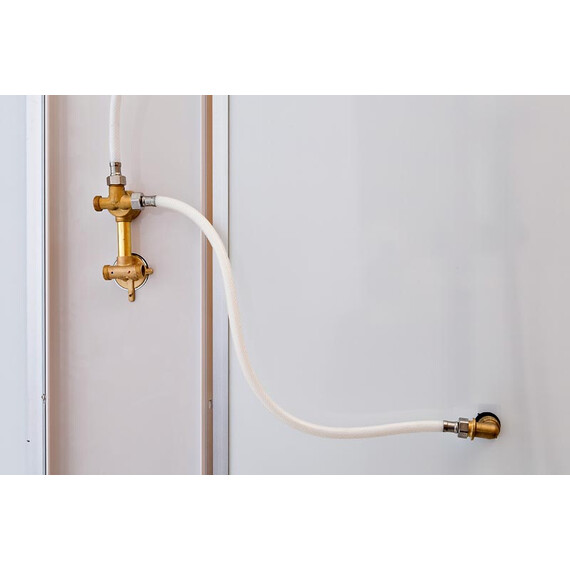 ДУШЕВАЯ КАБИНА DETO EM4515GM+EL С ГИДРОМАССАЖЕМ И ЭЛЕКТРИКОЙ