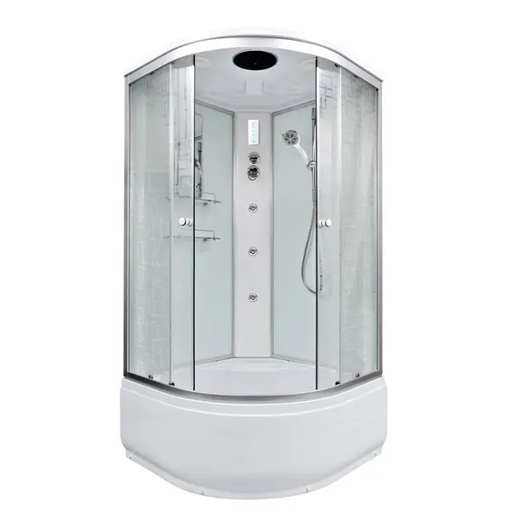 ДУШЕВАЯ КАБИНА DETO EM4590GM+EL С ГИДРОМАССАЖЕМ И ЭЛЕКТРИКОЙ