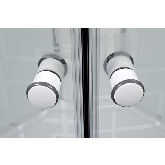 ДУШЕВАЯ КАБИНА DETO EM4590GM+EL С ГИДРОМАССАЖЕМ И ЭЛЕКТРИКОЙ