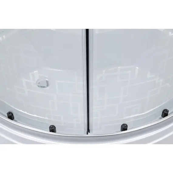 ДУШЕВАЯ КАБИНА DETO EM4590GM+EL С ГИДРОМАССАЖЕМ И ЭЛЕКТРИКОЙ