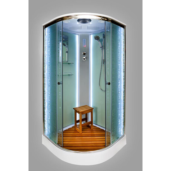 ДУШЕВАЯ КАБИНА DETO EM1510LED