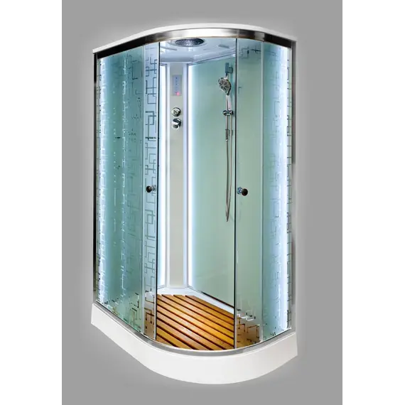 ДУШЕВАЯ КАБИНА DETO EM1512LLED ЛЕВАЯ