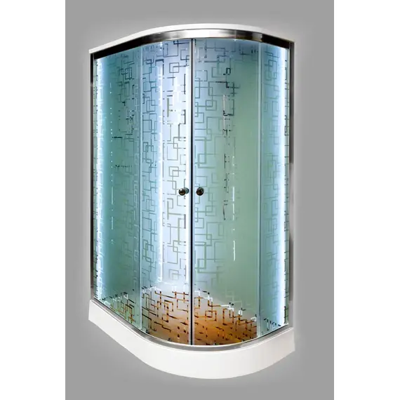 ДУШЕВАЯ КАБИНА DETO EM1512LLED ЛЕВАЯ